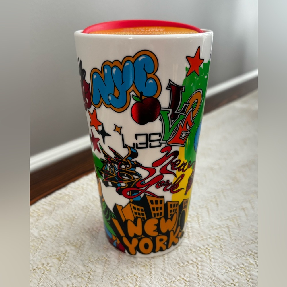 Starbucks x Marcos Chin Ceramic Travel Cup